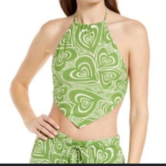 NWT Lisa Says Gah Bandu Wild Hearts Halter Sz S - Picture 2 of 9